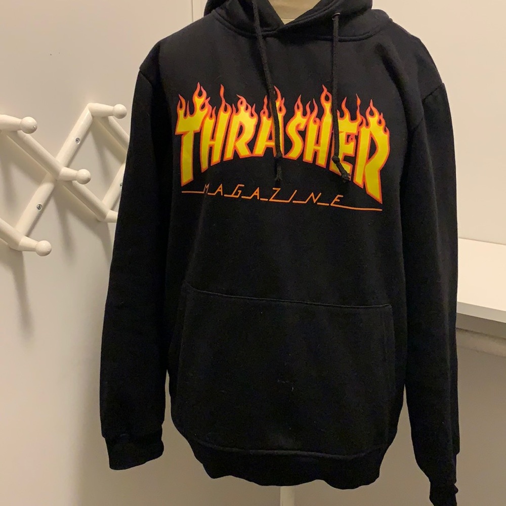 Black Thrasher Hoodie